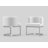 6-Piece Marble Dining Table Set-92143760