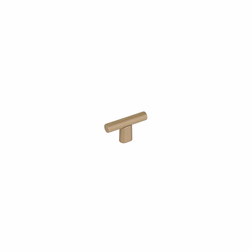 Schaub Monza Cabinet T-Knob 2", Signature Satin Brass