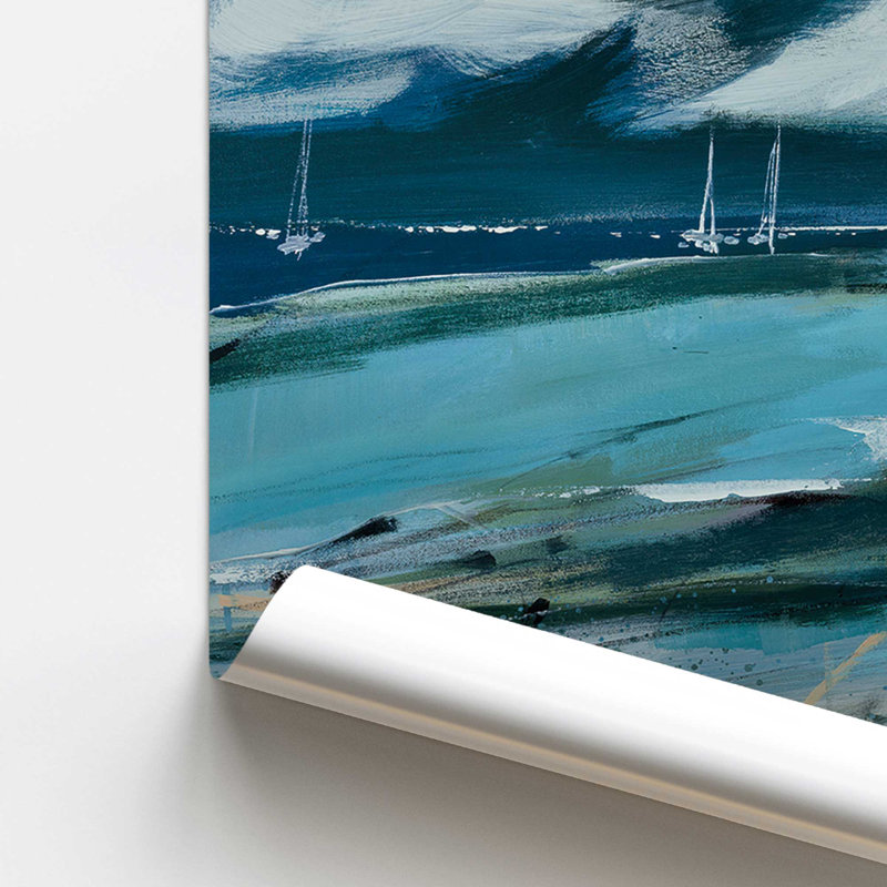 Call of the Ocean, impression roulée, H 12 po x l 16 po