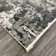 Modern Fringed Abstract Area Rug