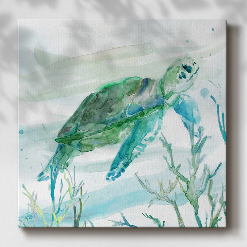 Peinture sur toile, H 16 po x l 16 po