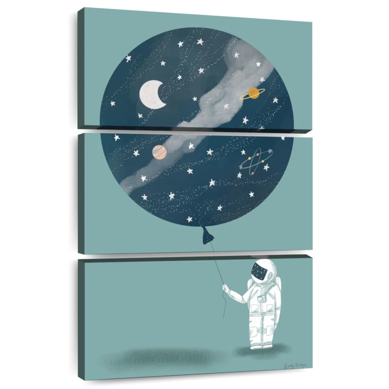 Ashelle Astronaut Balloon, 32" H x 20" W