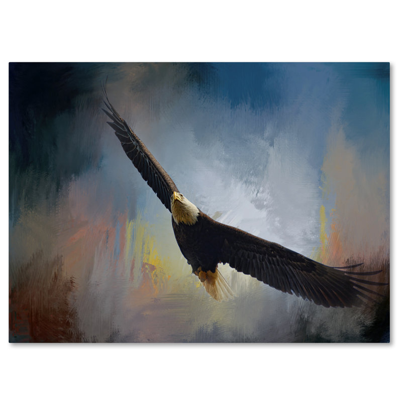 «Ascendant» Vidur, reproduction d'impression sur toile tendue, H 24 po x l 32 po