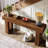 62.99"Long Farmhouse Console Table-491113927
