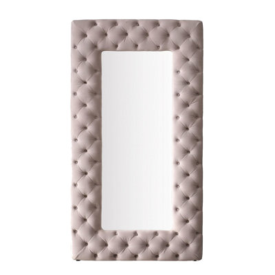 Sinaia Tufted Floor Mirror