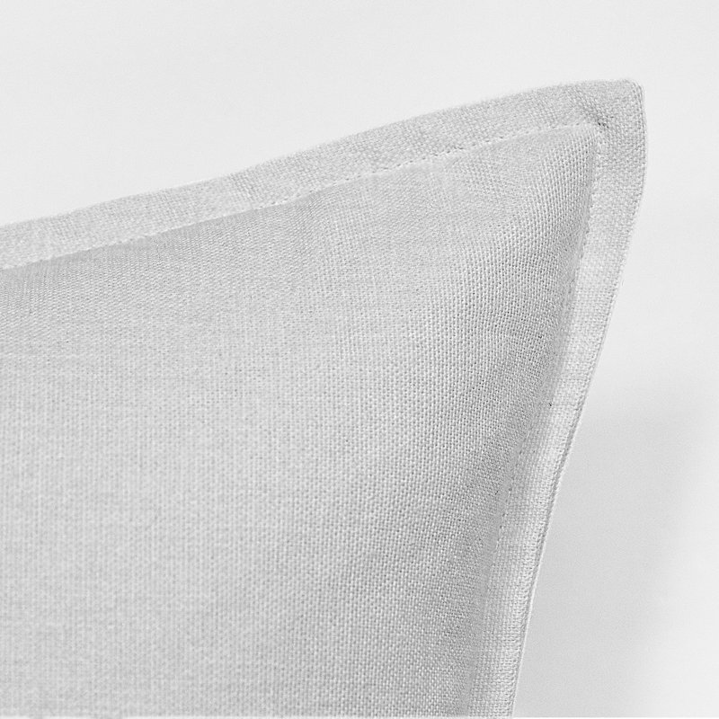 Lynnin White 24X24" Square Pillow, 18"  x 18" 