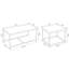 Ensemble de tables basses 3 pièces Cracraft-332579450