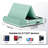Tablet Pillow Stand, Multi-Angle Viewing Ipad Holder For Lap, Bed And Desk, Foldable Soft Pad Dock With Stylus Mount Compatible