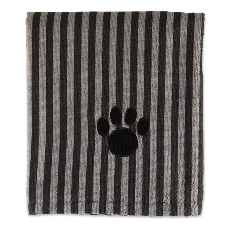 Tapis pour animaux Holdaw Rose Paw, Noir