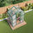 Newly Marketed Gain Height Windproofaluminum Greenhouse 6 FT Greenhouse Raised Base-123283163-123283164