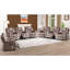 Fauteuil de massage inclinable électrique ultra doux et surdimensionné-93314319
