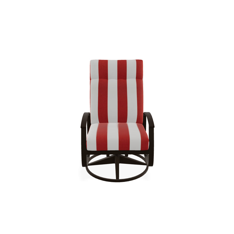 Belle Isle Outdoor Swivel Lounge Chair, Textured Kona, Yellow 43A, Kona P10