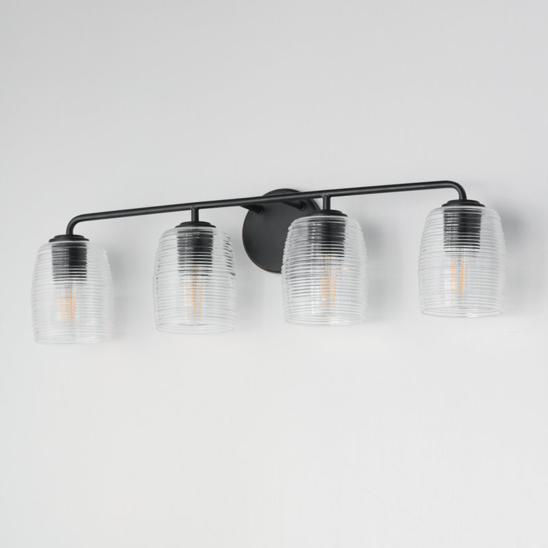 Honey-Bath Vanity, 30.5" Width, Kentucky Bronze, 4 Lights