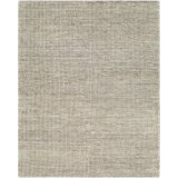 Westbrook Hand Knotted Wool Striped Area Rug in Beige