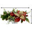 Large Poinsettia Centerpiece, Red - 14 x 7Inches