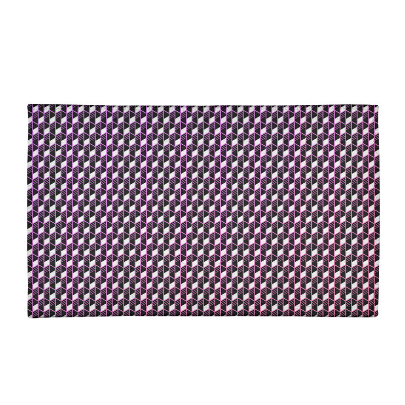 Chenille Geometric Indoor Rug, Rectangle 2' x 3'