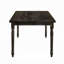 Table de salle à manger avec plateau rectangulaire