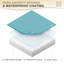 Coussin de chaise longue d'extérieur avec attaches 3 po-1949151415