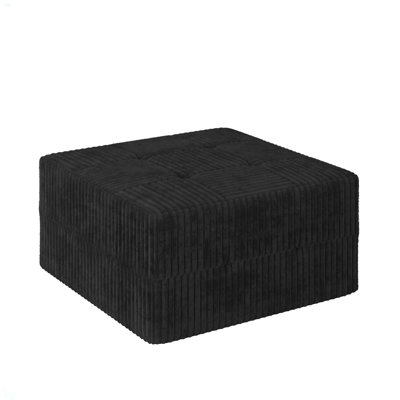 Ottoman Sofa Compressed Sectional Sofa Modern Minimalist Style Corduroy Couch, Sleeper Sofa For Living Room, Bedroom, Comfy Compressed Sofa Couch Space-Efficient Design