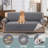 100% Waterproof Microfiber Fabric Sofa Slipcover Chair Cover Furniture Protector Cover with Elastic Straps for Pets Non Slip Loveseat Slipcover Machine Washable-1288658311-1288658304