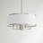 Berthine 7 - Light Dimmable Drum Chandelier-22524453