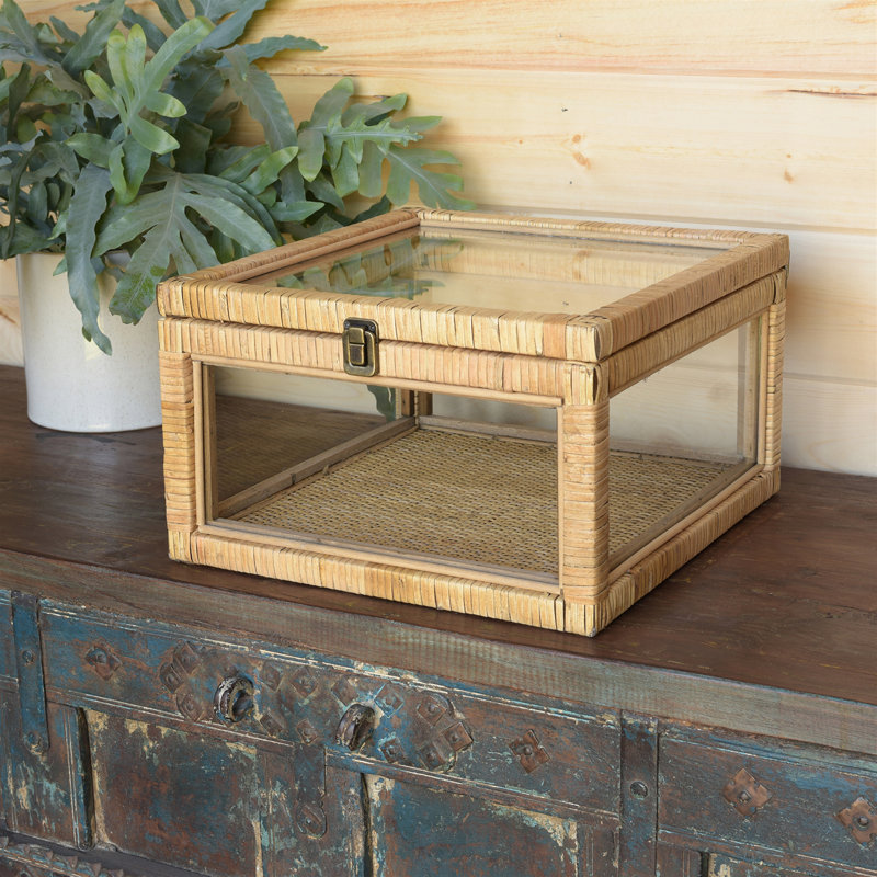 Kashen Wicker Decorative Box