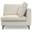 Ita Large Mid Century Corner Sectional, L-Shaped Sofa with Performance Fabric and Reversible Cushions-1731270875