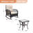 3-Piece Patio Outdoor Rocking Chairs Set, Wicker Patio Furniture Set With Removable Washable Cushions And 2-Tier Coffee Steel Table-2050571373-2050571383
