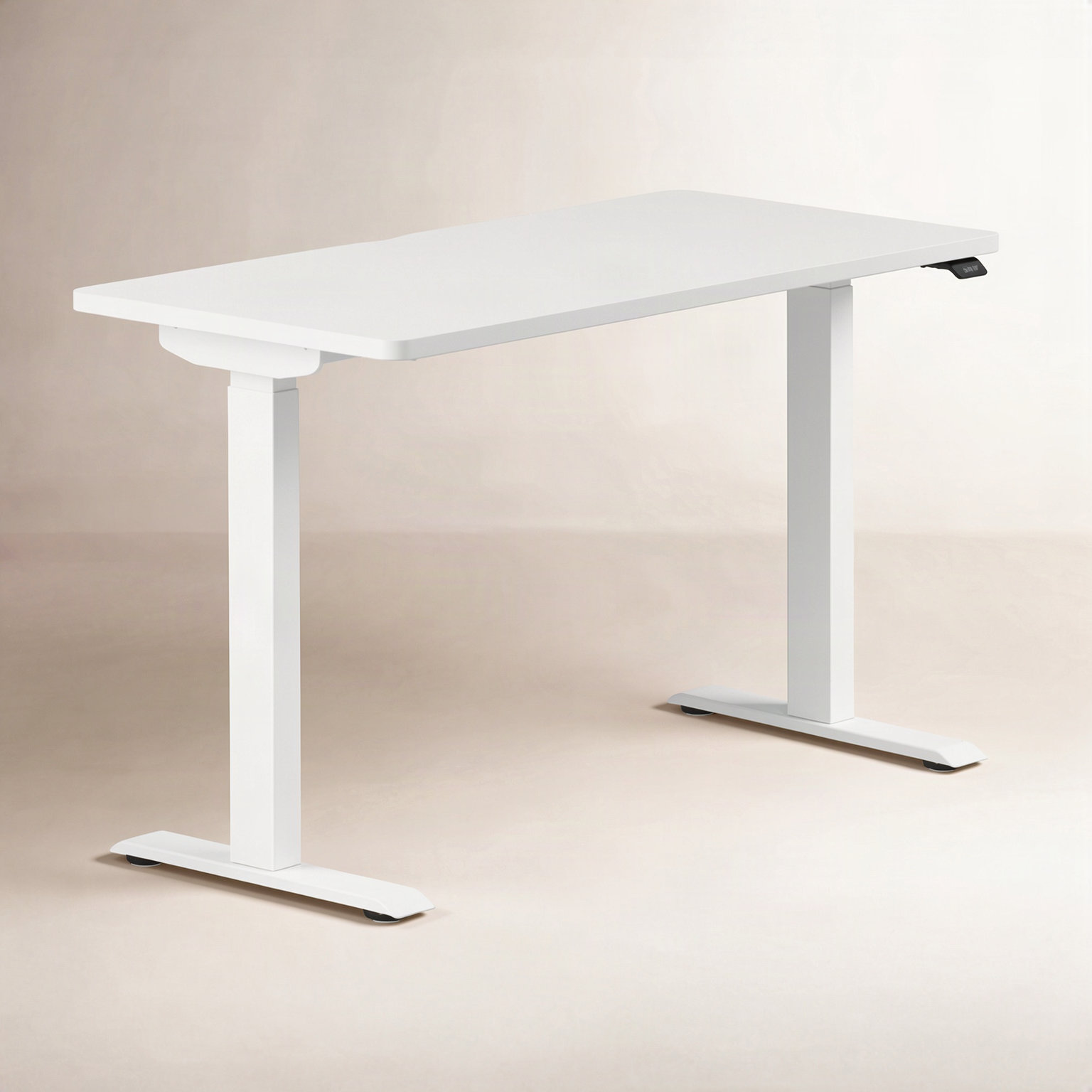 Duo Standing Desk, White, 47.3" H x 48" W x 24" D, White