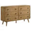 Light Ash 6-Drawer Bedroom Dresser-1311836929