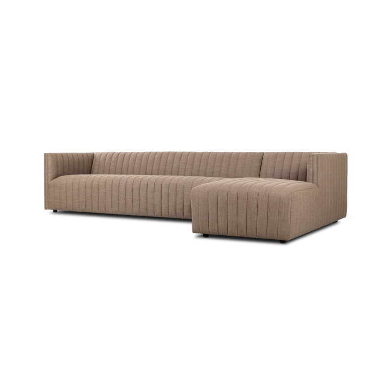 Canapé modulaire Augustine 2 pièces Augustine, Orienté à droite, H 26,5 po x l 126 po x P 64 po
