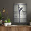 Mur de métal «Ballet Dancer Silhouette» par Design Fabrikken-1984477398
