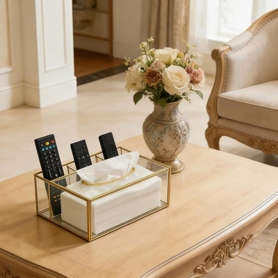 Glass Napkin Holder
