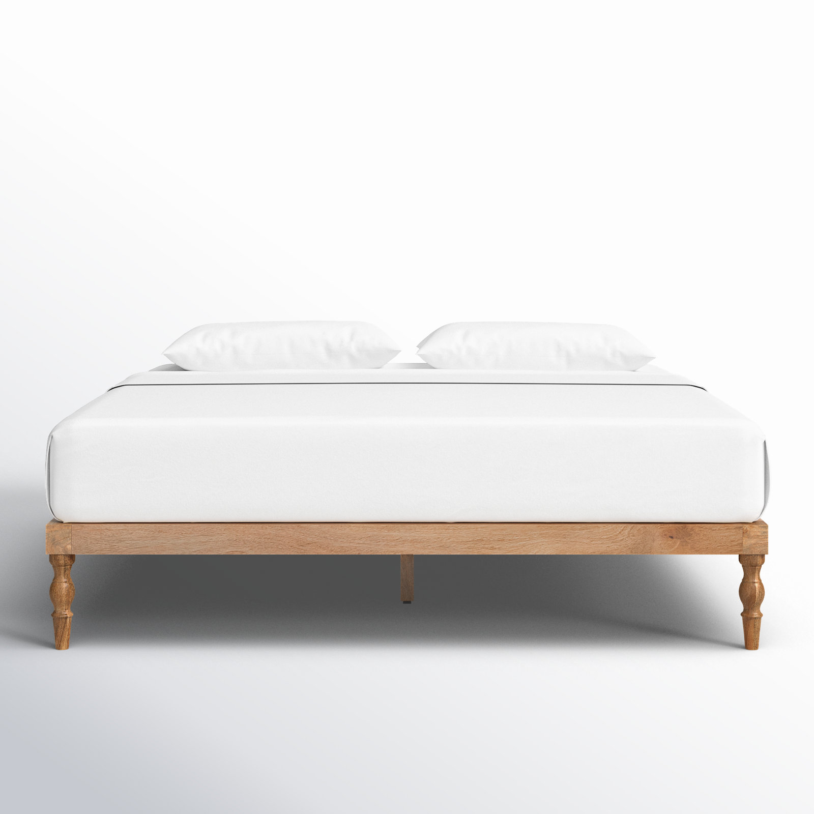 Solid Wood Platform Bed
