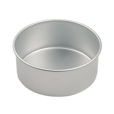 Samuel Groves Mermaid silver anodised cake tin