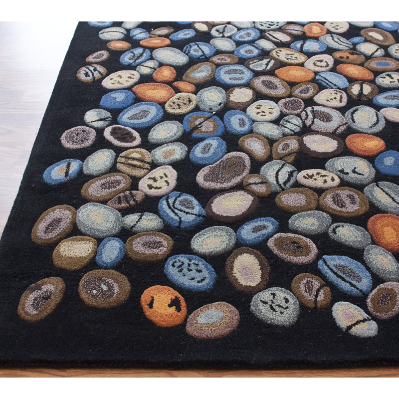 Grussing Geometric Rug, 5' x 8'