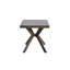 Table en aluminium coulé