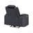 Black Power Recliner With Power Headrest And LED Light-1704038940
