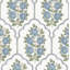 Double rouleau floral Peel & Stick-99469305