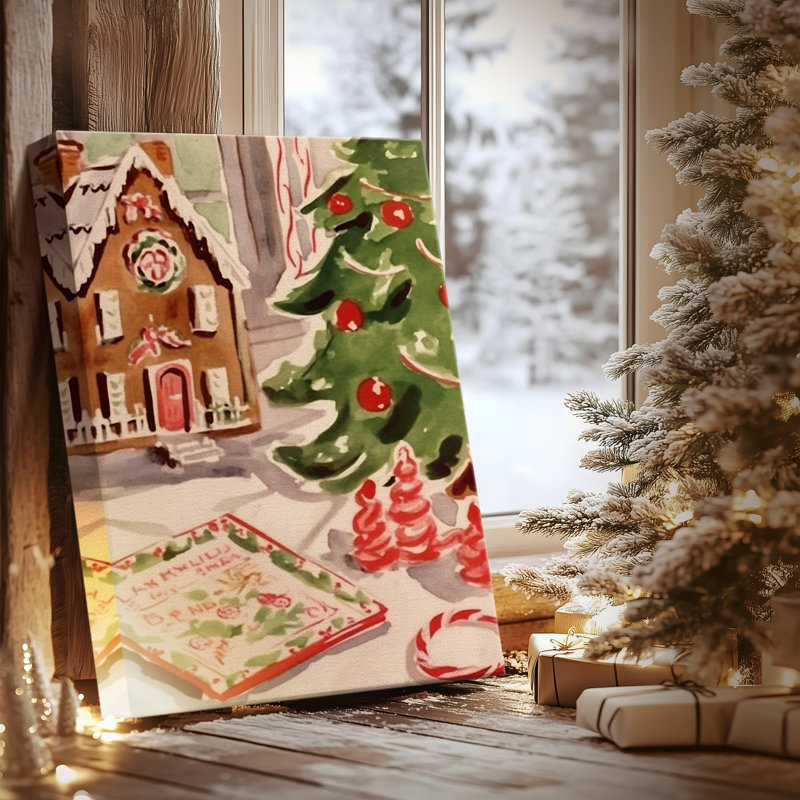 Toile tendue Gilded Hearth at Dusk-Premium, H 12 po x l 8 po