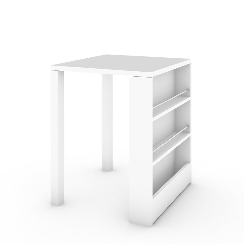 Table de bout avec rangement Carpio Monteri