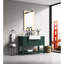Grand miroir de salle de bain à DEL de 40 po x 32 po - Brouillard, intensité variable, 3 couleurs, fonction mémoire, fixation murale pour une décoration chic