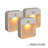 Lumen Amber LED Sleep Friendly Wireless Battery Powered Motion Sensing Nightlight, 3-Pack