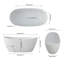 Baignoire de trempage autoportante 55 po