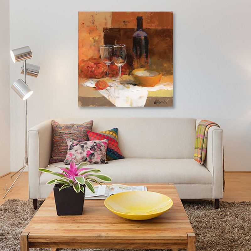 « a good gout iii », reproduction sur toile, H 12 po x l 12 po x P 0,75 po, Toile tendue, Pas de tapis