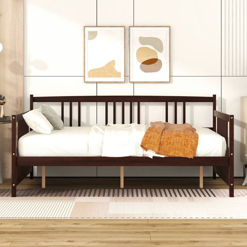 Full Size Daybed - And Versatile For Bedroom Living Area Use, Bed Option Available In Finish Size, Solid , Functions As With Storage