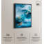 «Aqua Tranquility Canvas Geode» par Art Remedy-107445142-107445151