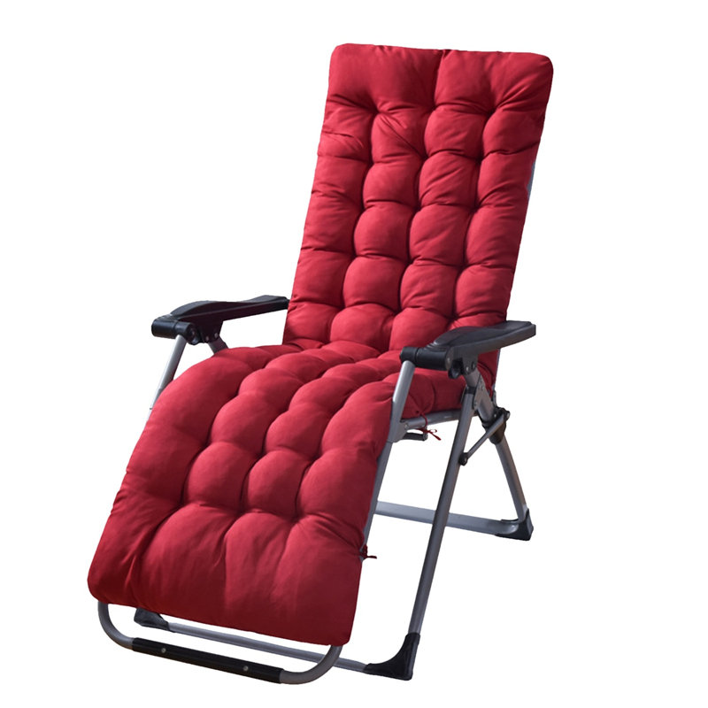 Coussin de chaise longue berçante 67x22in, Rouge