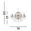 Alize 8 - Light Candle Style Chandelier-99060210