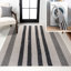 Tapis ivoire / gris foncé Elvin-547241710